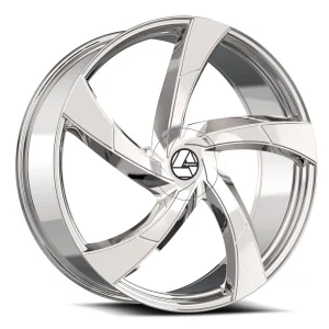 Azara – AZA-524 – Chrome – 18″x8″ 35mm – Summer Wheels – AZA-5241883635NC